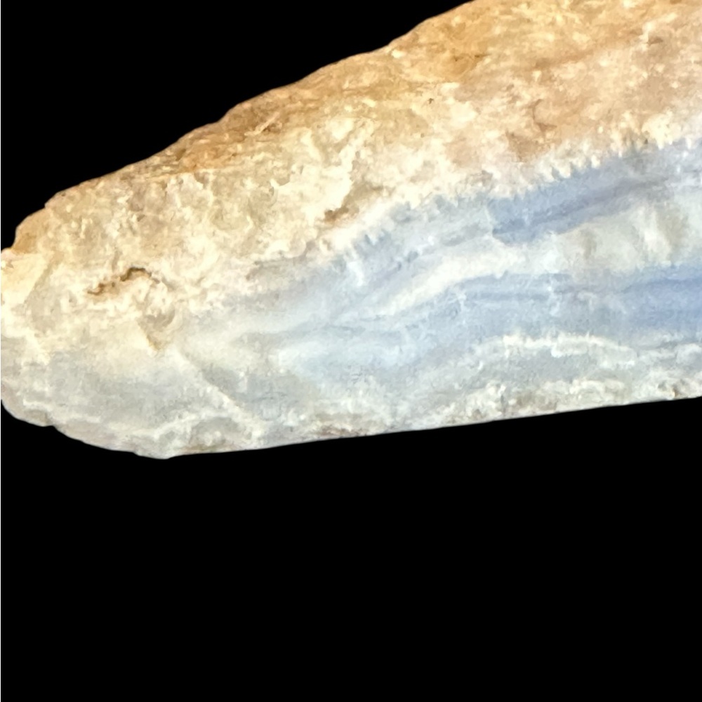 Blue Lace Agate Druzy Cave Crystal